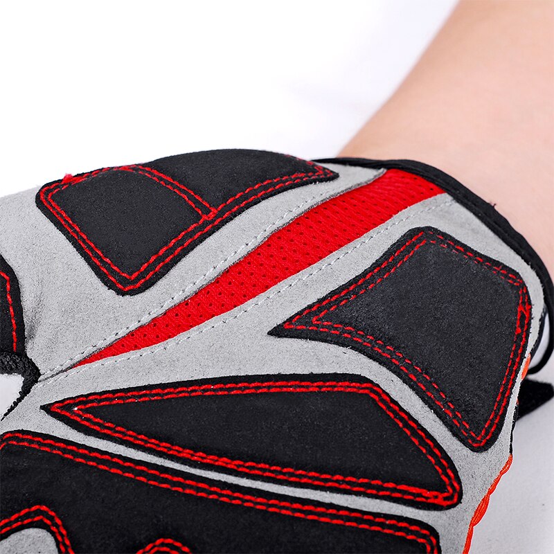 NUCKILY Short Finger Cycling Gloves Polyester Road Bike Hand Wear For Adults N3555