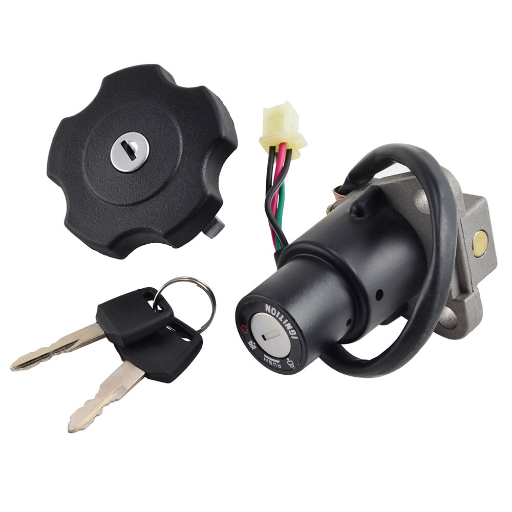 Ignition Switch Seat Lock & Fuel Gas Cap Key Set F... – Grandado