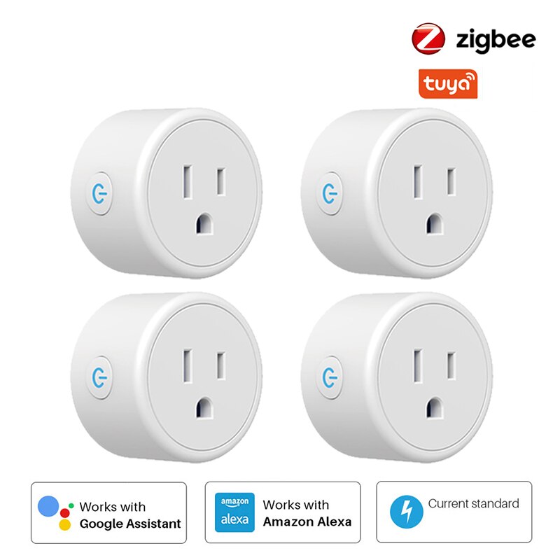 Smart Home Socket Plug Bacic Bluetooth Version Wireless Intelligent Socket Remote Adaptor Power On And Off For Phone With Alexa: 3 PCS