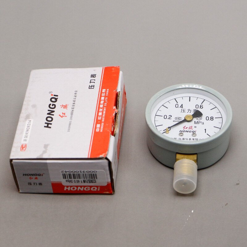 Y -60 vakuummätare luftmanometer tryckmätare 0-1 mpa passform :m14*1.5 dn15