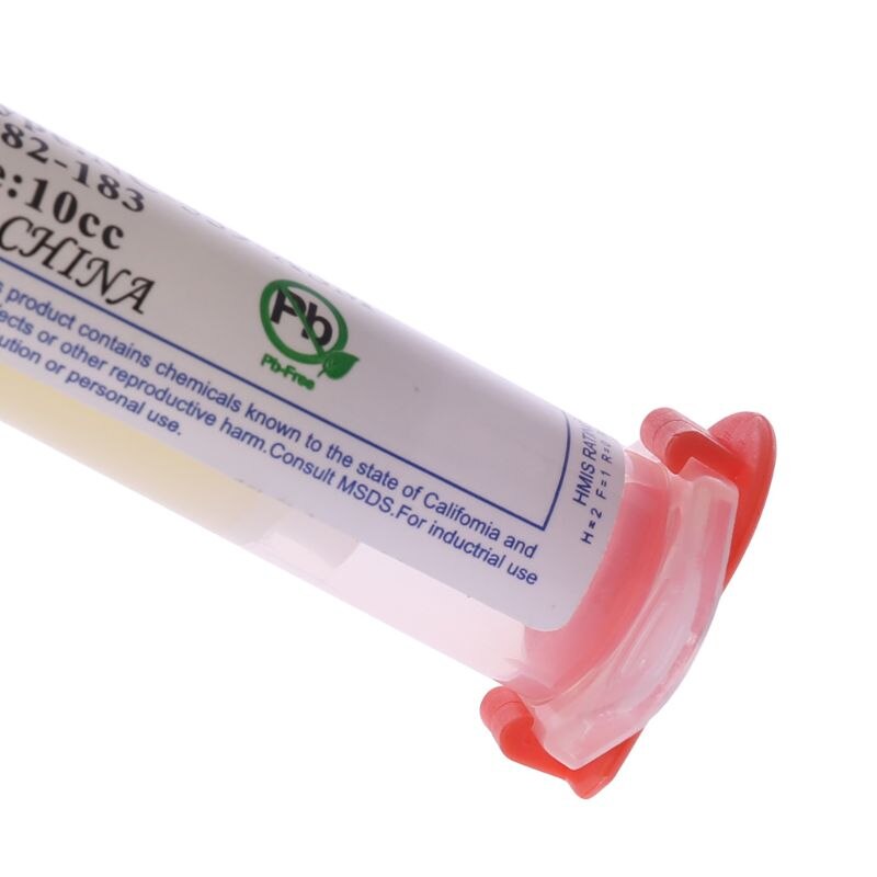 20-50g Solder Paste In Syringe – SMD BGA Soldering With Flux – Low Melt 138°C – Kek