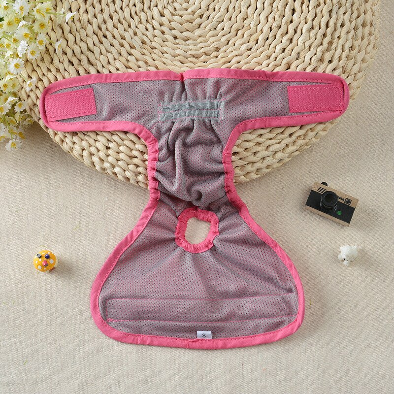 Pet Dog Panties Teddy Golden Retriever Physiological Pants With Velcro Dog Walking Anti-harassmen Dog Solit Physiological Pants