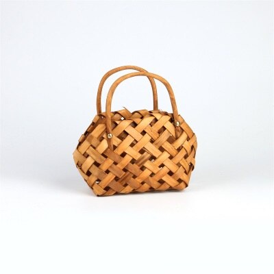 Frauen Stroh Handtasche Blume Woven Sommer Strand Messenger Tote Tasche Korb Shopper Geldbörse Dekorative Blume Körbe: HX14-205