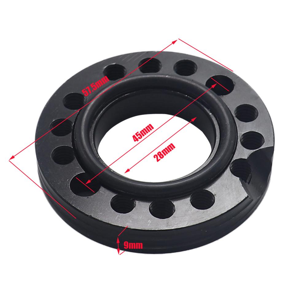 28mm CNC Carb Adjuster Carburetor Inlet Manifold Spinner Plate Adaptor For Pit Dirt Bikes Buggy