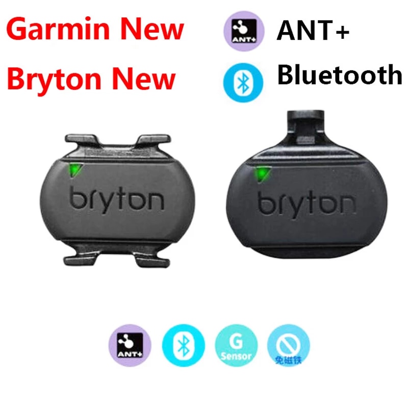 MAGENE&Garmin & Bryton ANT + Bluetooth Bicycle Speed ​​Sensor Cadence Sensor Cycling Parts for GPS Edge Computer