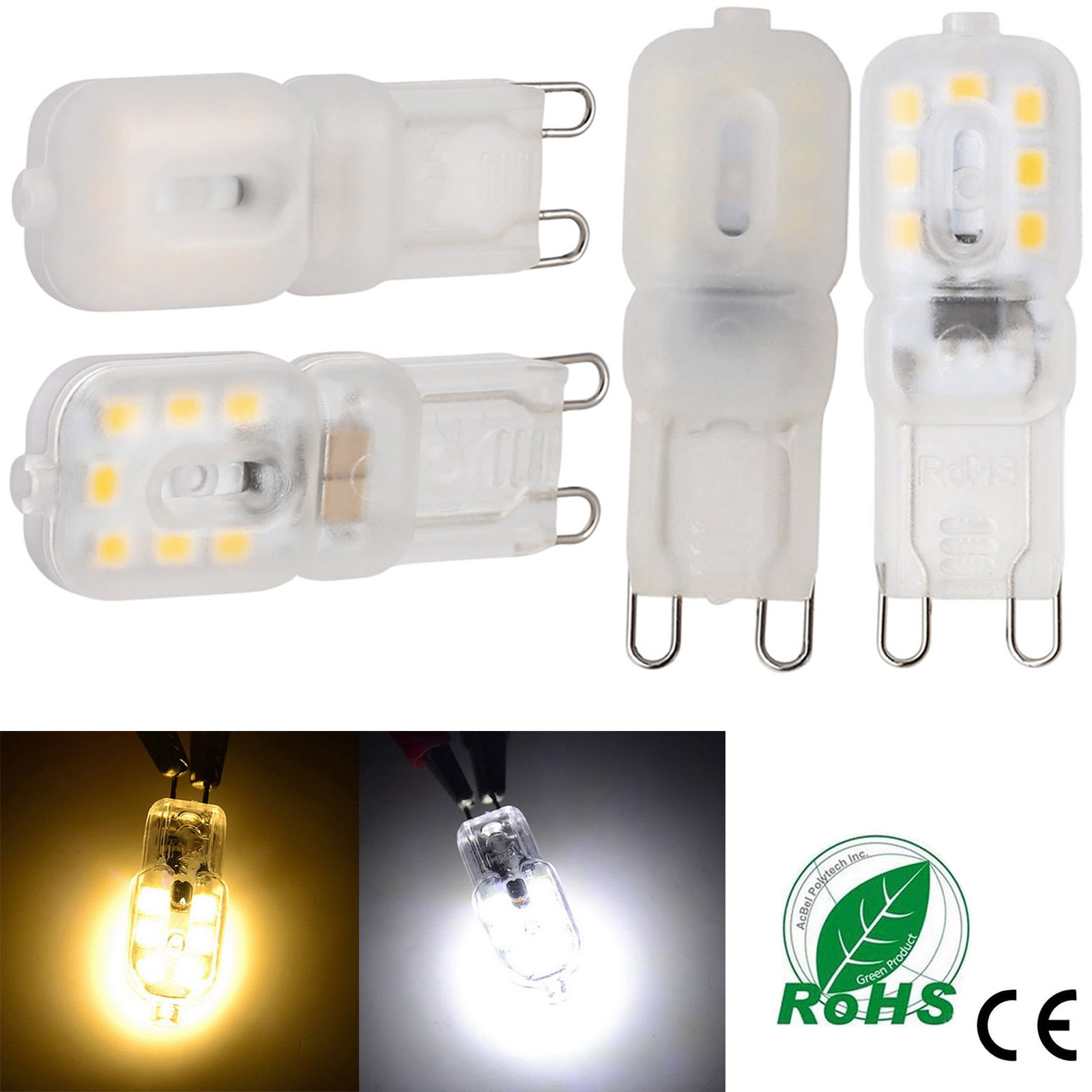 10X Mini lámpara LED regulable G9 4W 7W 14LEDs 22LEDs Lampada 110V 220V alto brillo SMD 2835 Bombillas bombilla LED reemplazar 40W halógeno