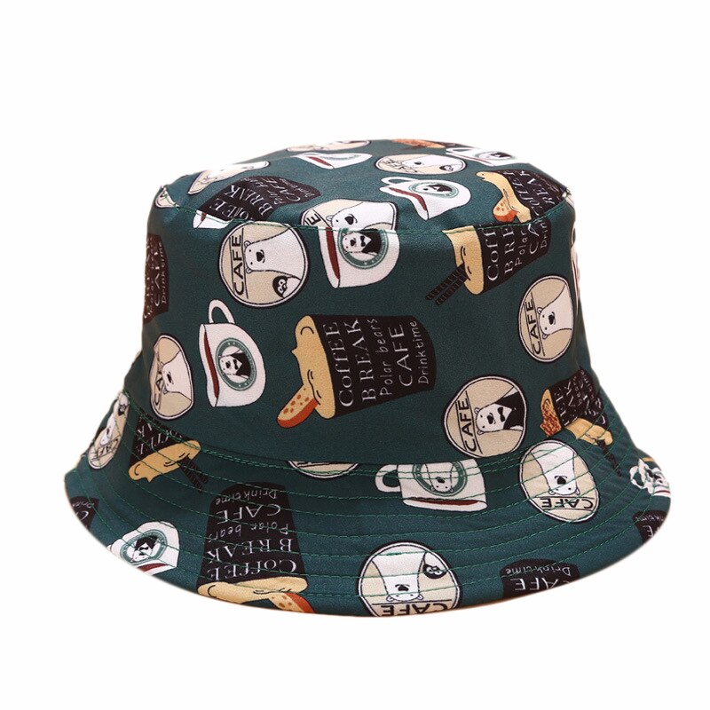 Korean Women Fisherman Hat Bucket Sun Hat UV Protection Casual Beach Cap Visor