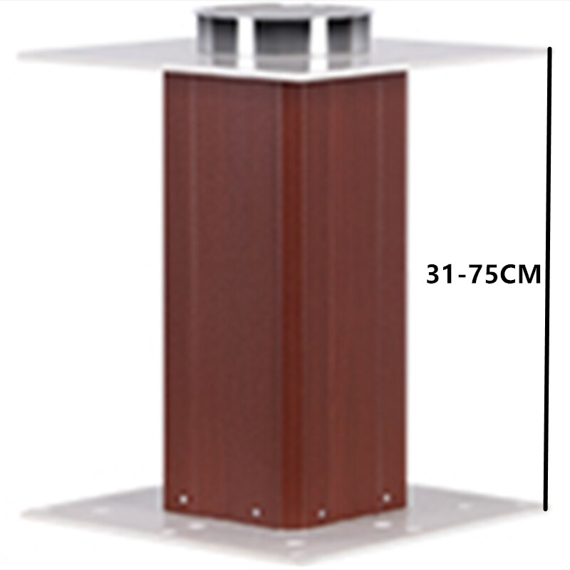 JayCreer Liftable Scalable RV Table Desk Lifter Leg Attachments Mount For Boat,Marine ,RV,Home ...: 31-75CM RedCherry