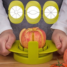 3 stk/set Apple Snijmachines Apple Slicer Mes Tomaat Snijden Mango Splitters Gesneden Corers Tool Cut Fruit Groente Gereedschap