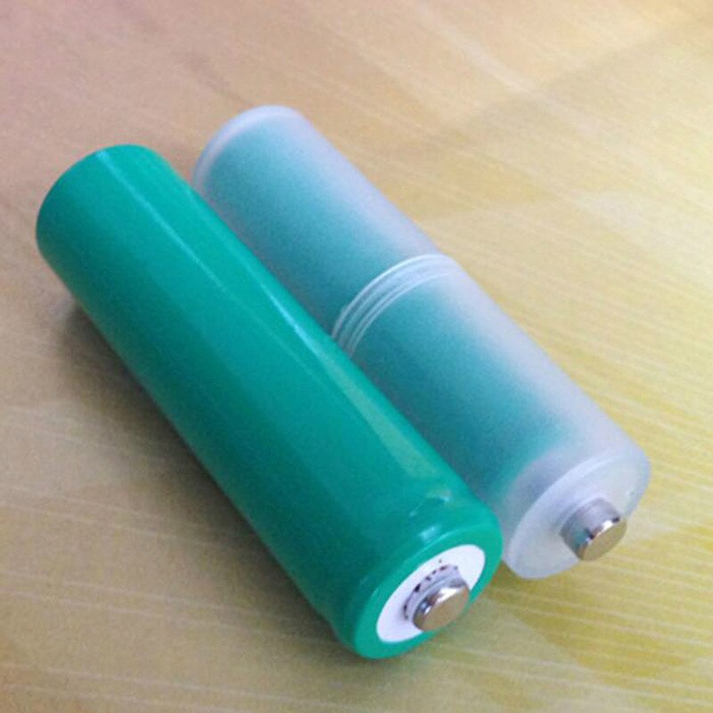1/2/5Pcs Aaa Naar Aa Size Cell Batterij Converter Adapter Batterijen Houder Opbergdoos Plastic Case switcher Voor Aaa Naar Aa