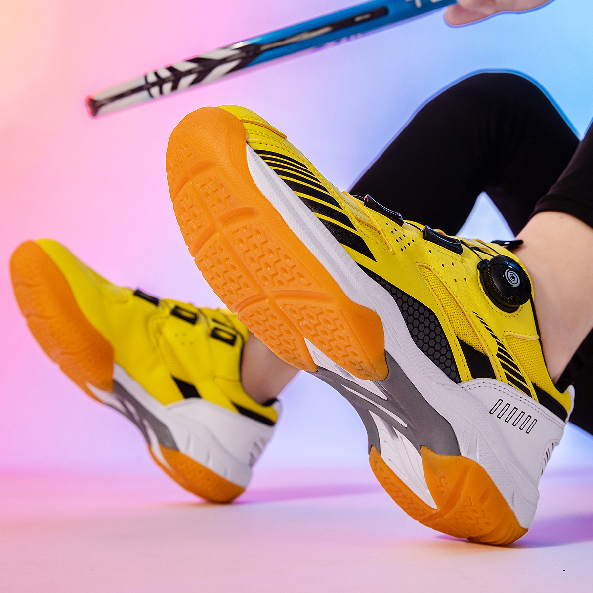 Männer Badminton Schuhe Atmungsaktive Handball Turnschuhe Ausbildung Große Größe Tischtennis Schuhe Original Volleyball Schuhe