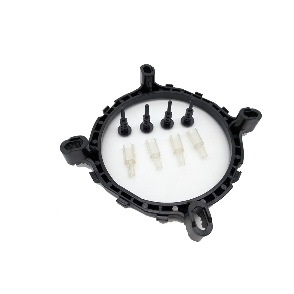 3 In 1 Desktop CPU Cooler Holder Base For LGA 775 115X 1366 Socket Fan Bracket Heatsink Mini Thermal Paste As