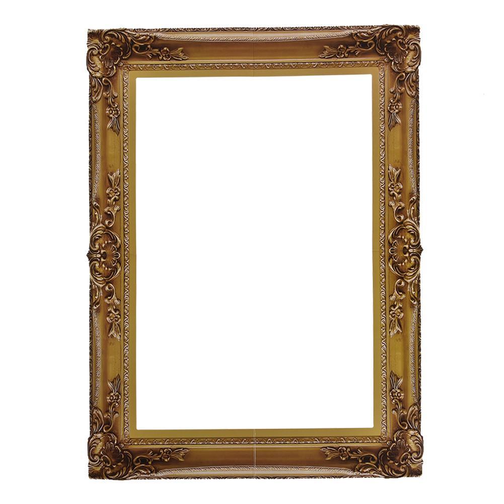 Classic European Style Golden Paper Photo Frame Wedding Party Decoration DIY Photo Props