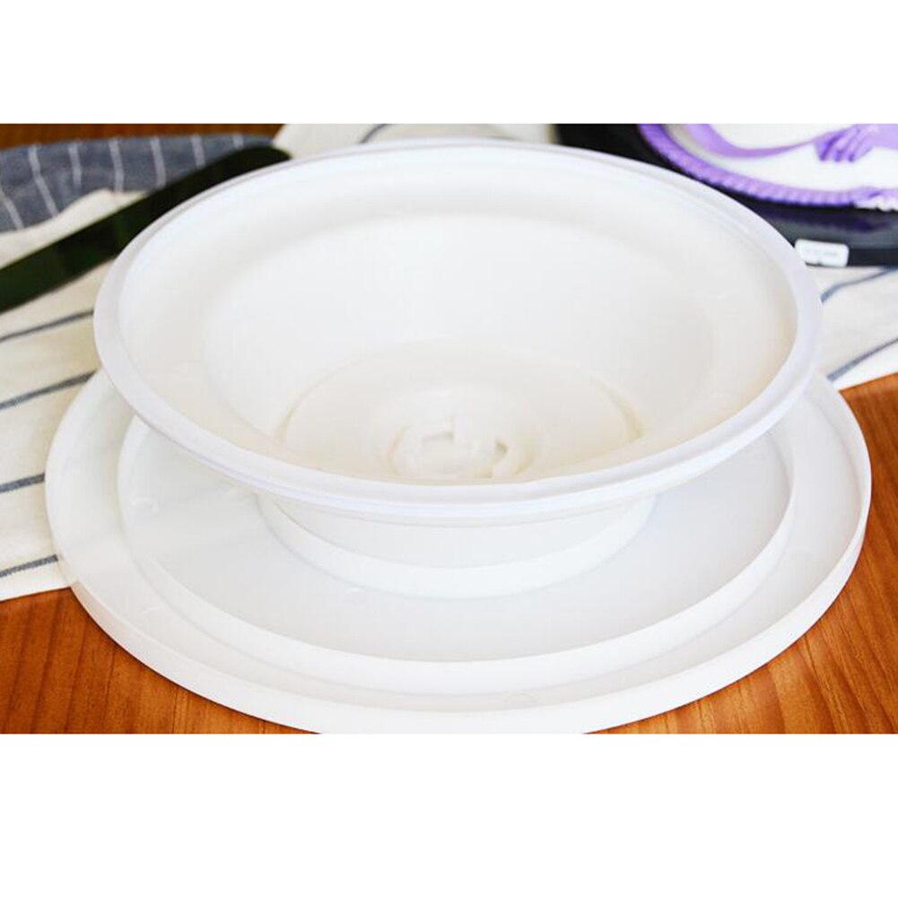 Draaibaar Anti-Slip Ronde Platform Diy Taart Plaat Decorating Stand Bakken Tool