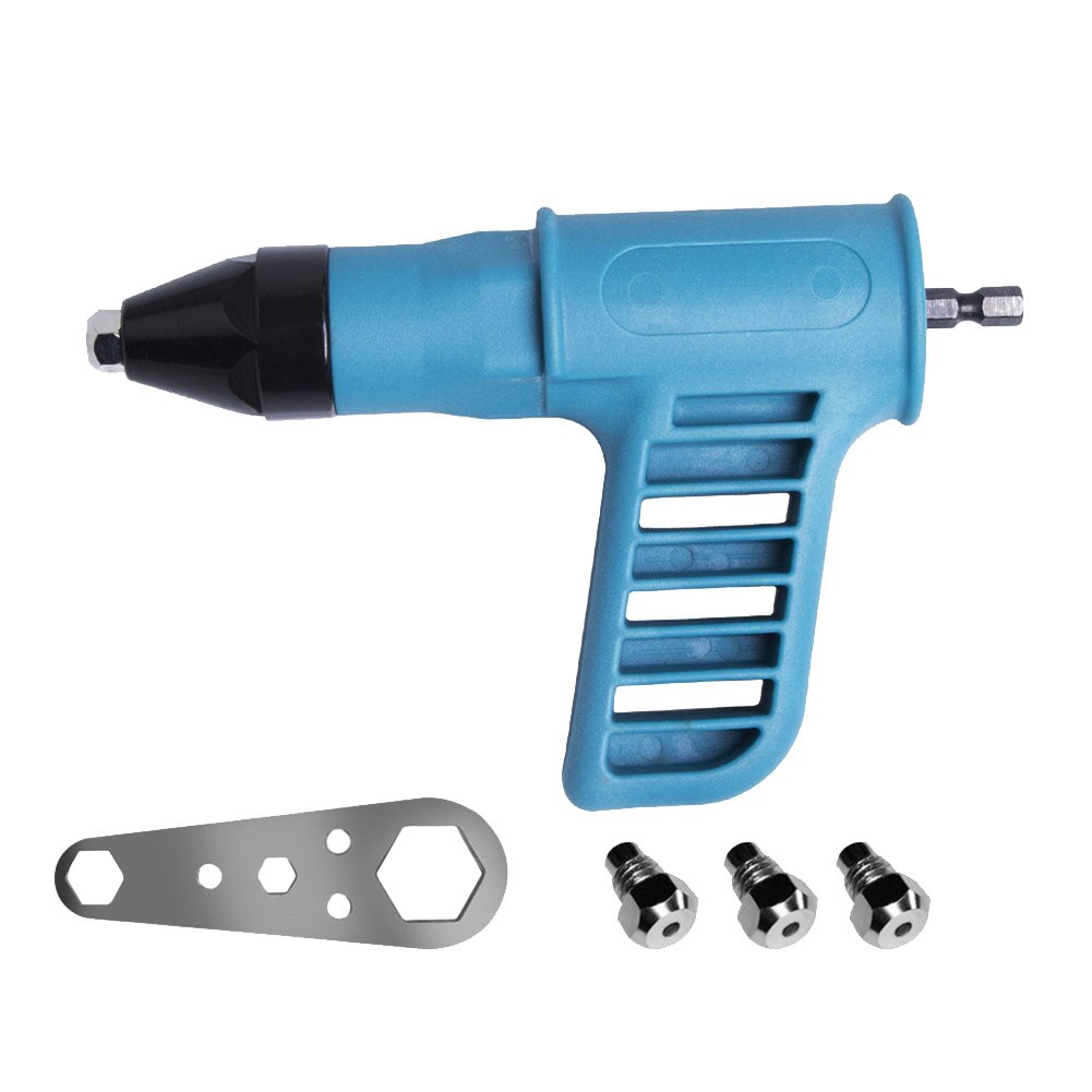 Anti Slip Portable Attachment Conversion Tool 2.4mm 4.0mm 4.8mm Pull Electric Rivet Adapter Insert Nut Cordless Drill Durable