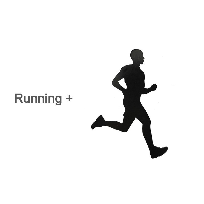 Display Running Sports Marathon Medal Hanger: One piece Run Man / 46cm Two Bar