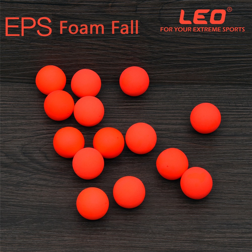 1pack EPS Hard Foam Fishing Float Diameter 6.5mm-27mm Bobber Buoyancy Ball Float Fish Float Outdoor Floating Fishing Tackle