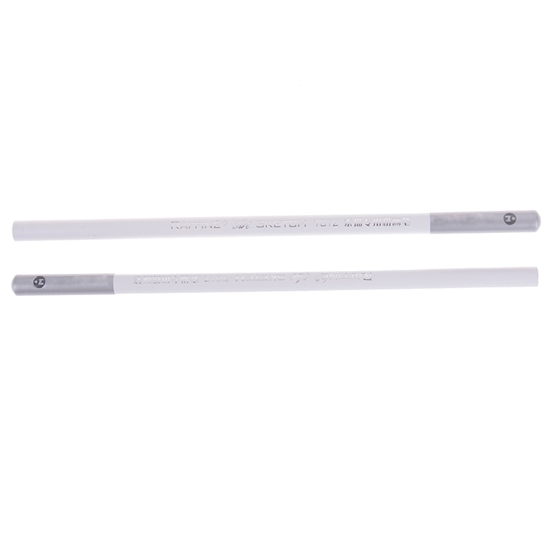 2x blanc pastel charbon de bois dessin croquis crayon art artiste artisanat