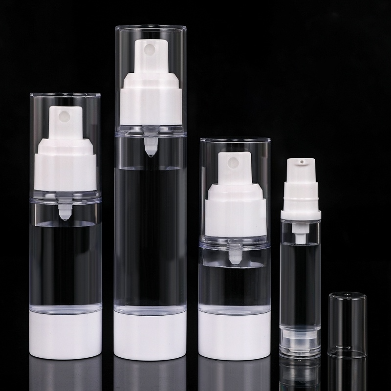 15Ml 30Ml 50Ml 80Ml 100Ml Plastic Vacuüm Spray &amp; Pomp Lotion Hervulbare Fles Reizen Hervulbare container Lege Airless Case
