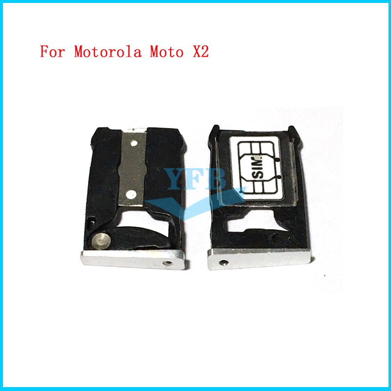 Pour Motorola Moto X2 X + 1 2nd GEN XT1092 XT1093 plateau de carte Sim lecteur de carte SD support de fente de prise pièce de rechange