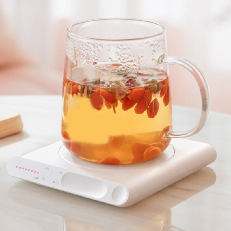 mini ogrzewanie podstawka ogrzewanie USB elektronicznych taca kawa herbata napoje cieplej 3-stały poziom regulacji inteligentnego domu