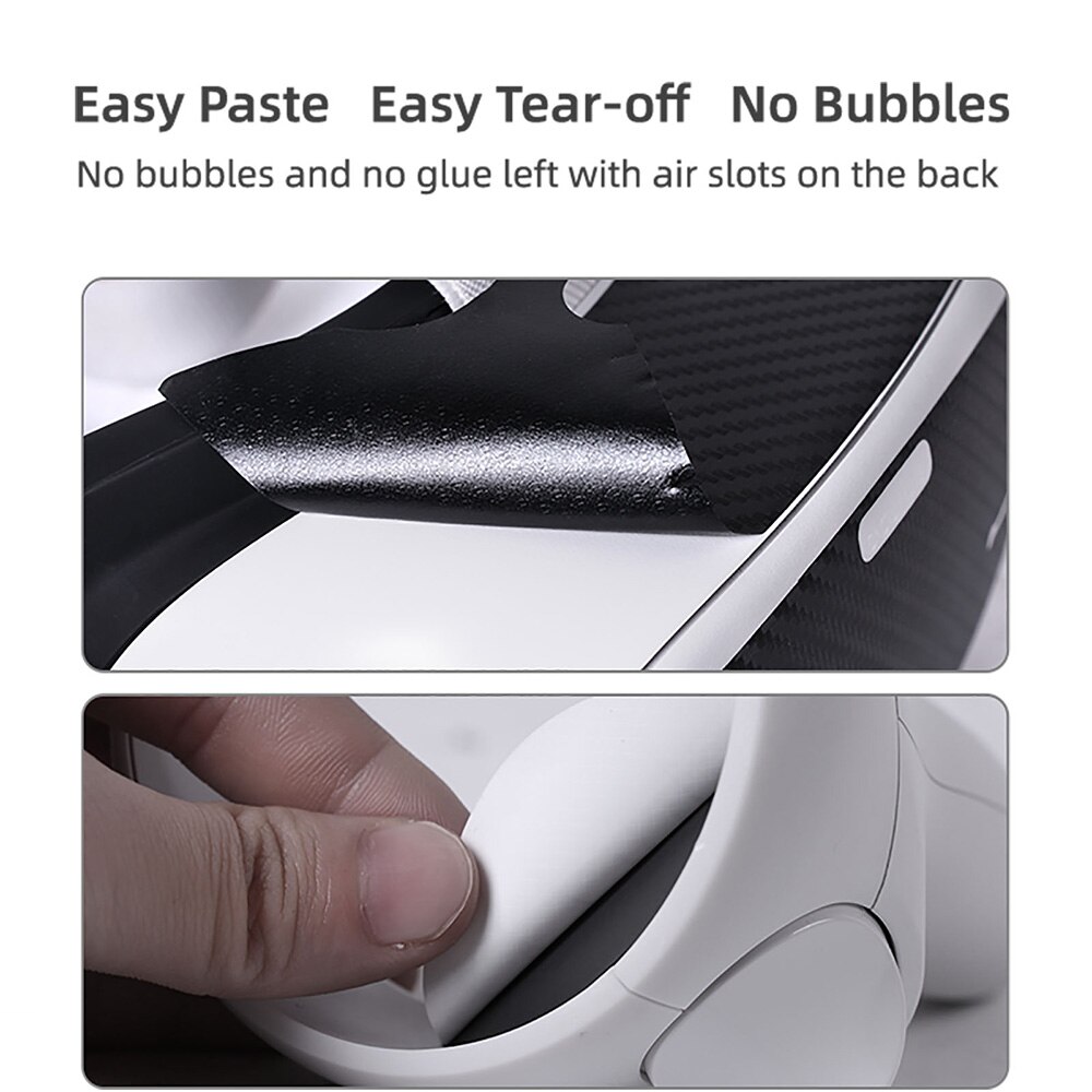 PVC Stickers Skin for Oculus Quest 2 Decal Skin VR Glasses Controllers Sticker Oculus Quest 2 VR Controller Headset Accessories