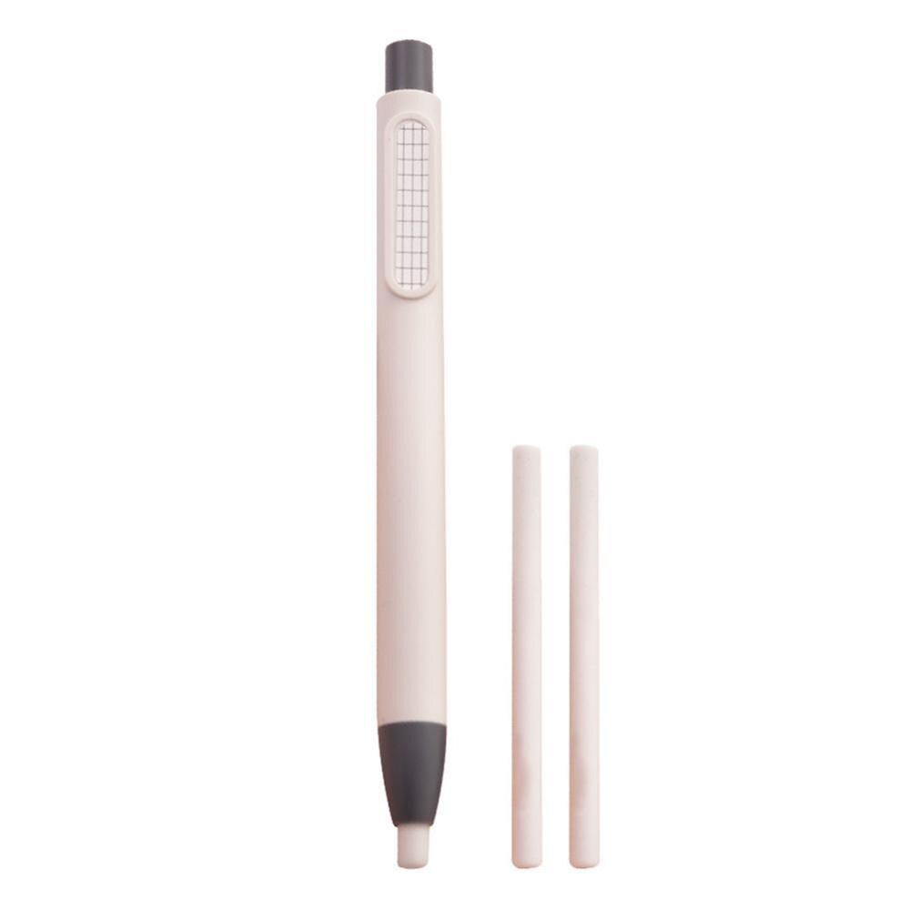 Refillable Pen Shape Rubber Press Type Mechanical Eraser School Stationery Art Easy to Use Christmas