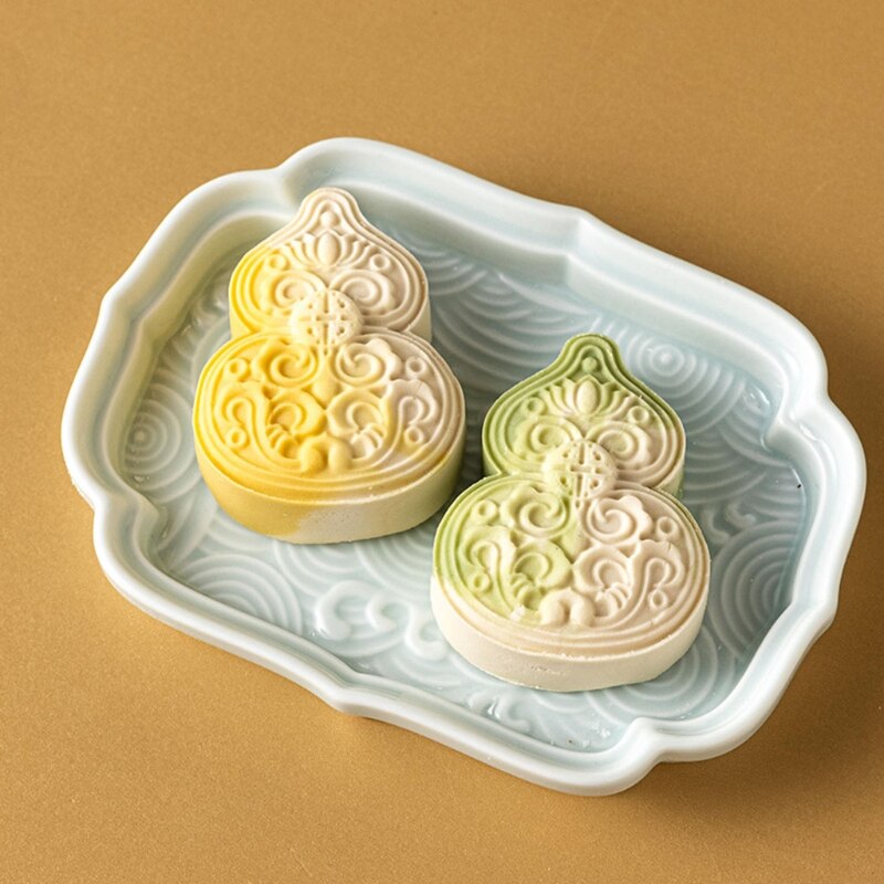 DIY Mooncake Molds 50g/75g Gourd Shape Moon Cake P... – Grandado
