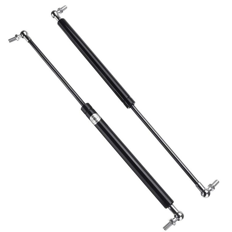 2 stk gassfjær bil utvendige deler håndtak stiver 8mm aksel 430mm 150n gassfjær fjær for campingvogner tilhengere baldakin verktøykasse
