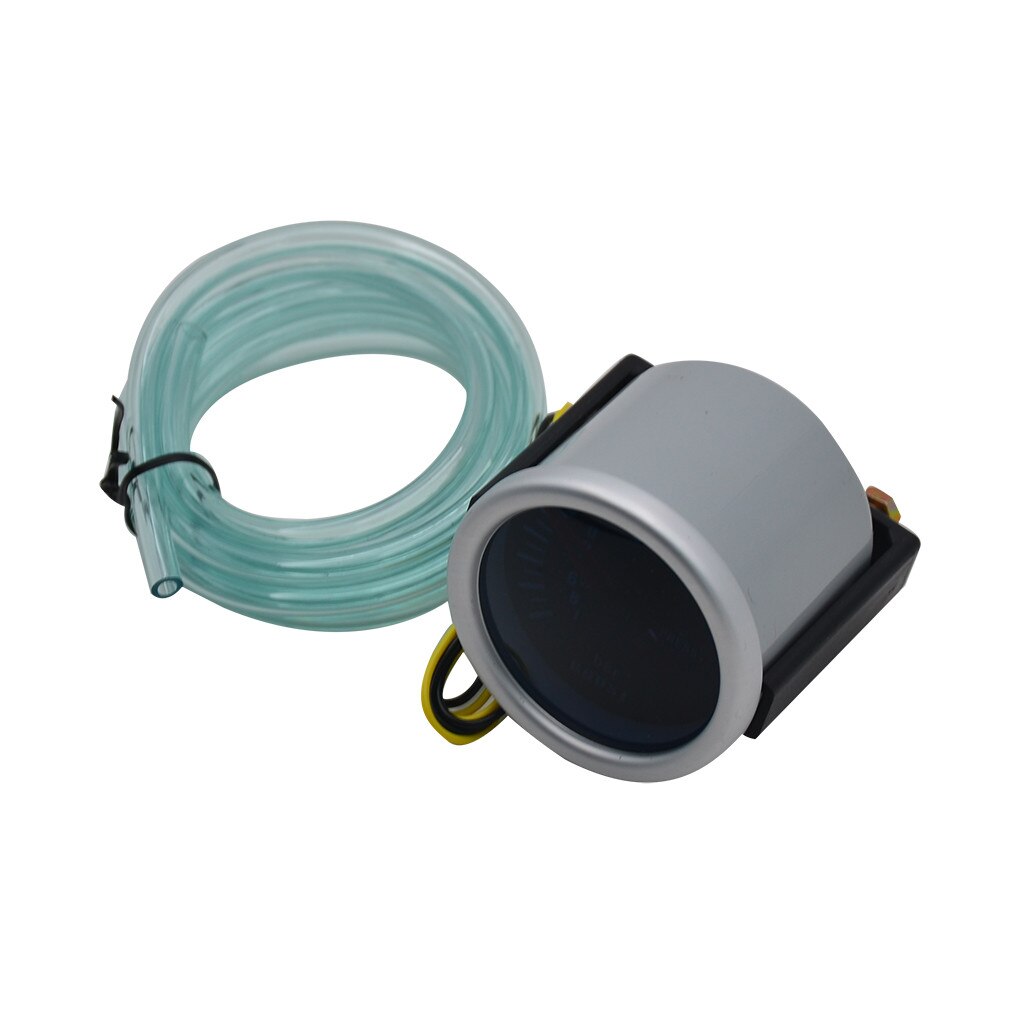 Nowy uniwersalny 12v automatyczny Tur-bo Bo-ost miernik uniwersalny-1 ~ 0 ~ 3 bar 52mm miernik cyfrowy Super biała dioda doprowadziło wyświetlacz # P40