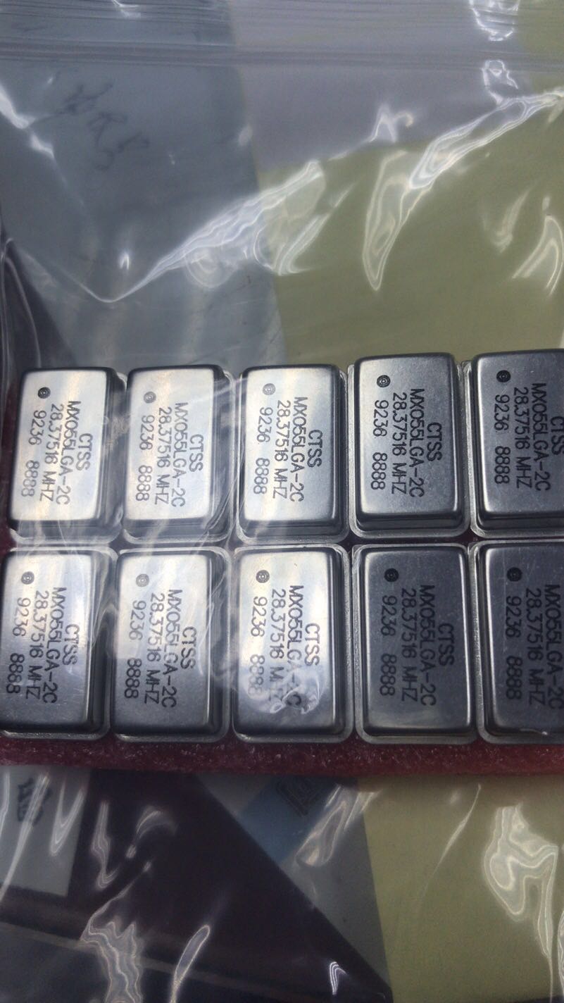 100% 2 stück und originaler rechteckiger 28.37516- mhz-quarzoszillator (osc)