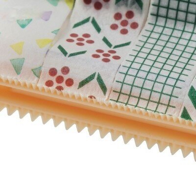 Portable Convenient Adhesive Tape Cutter Dispenser Office Desktop Tape Holder with Cutter Package Tools