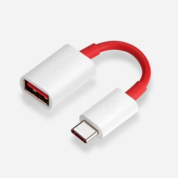 Originele Oneplus Otg Type-C Adapter Kabel Ondersteuning Pen Drive/U Disk/Muis/Game Handvat Voor een Plus 3 3T 5 5 T 6 6 T 7 7 T