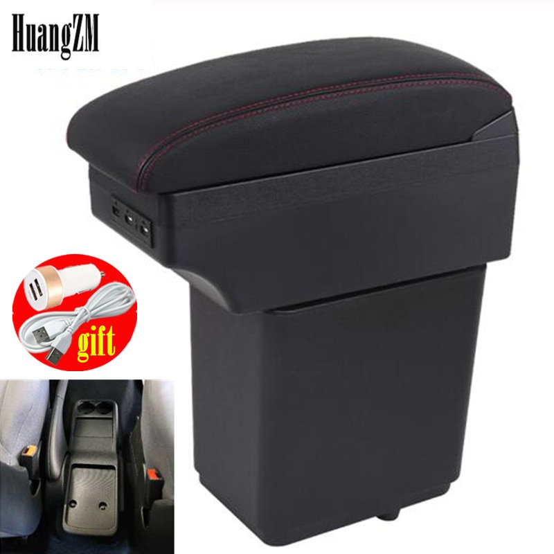 Accoudoir de voiture pour citroën Berlingo, pièces de remise à niveau, pour Peugeot Partner tepee boîte de rangement, accessoires de voiture recharge avec USB