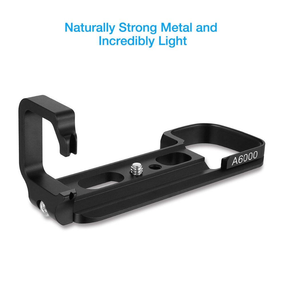 Jintu Metalen L-Plate Bracket Hand Grip Voor Sony A6000 A6300 Camera Quick Release