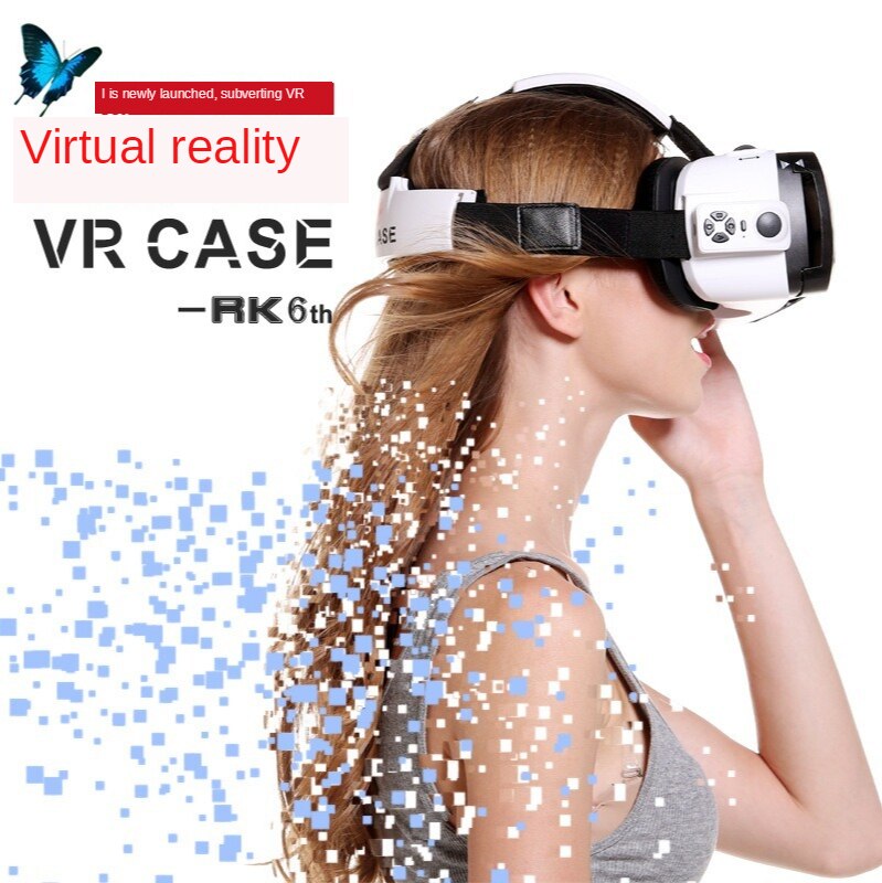 Super clear version VR FALL 6 handy headset 3D gläser Virtuelle Realität Integrierte magnetische heimkino VR gläser