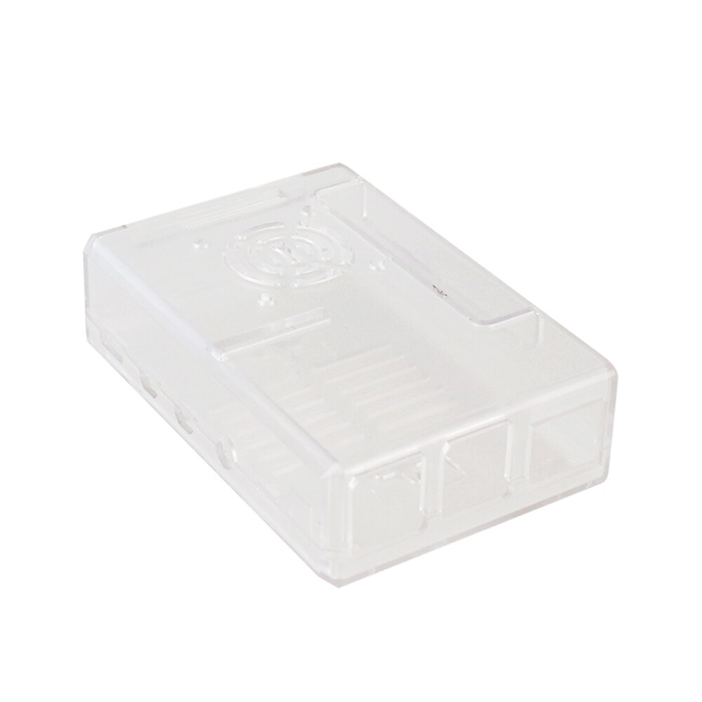 Demo Board With Cooling Fan Protective Cover Accessories Ports Compact ABS Case Housing Parts Interfaces For Raspberry Pi 4: Transparent No Fan