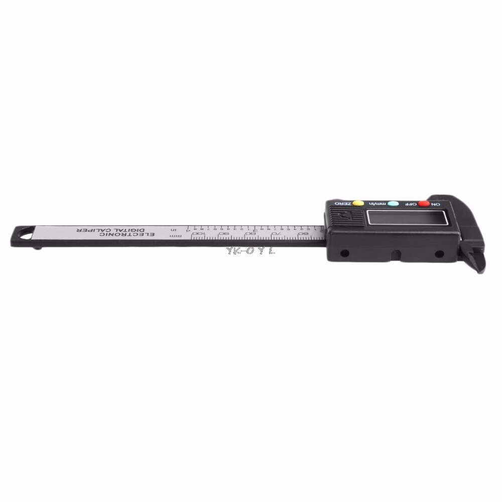 LCD Electronic Digital Vernier Caliper Gauge 100mm 4 inch Measure Micrometer