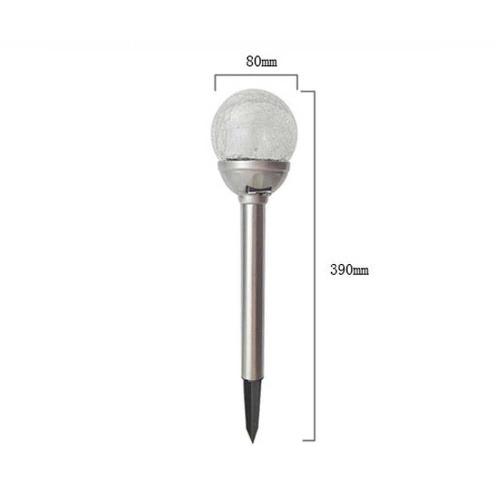 Outdoor Solar Power 7Color Changing LED Light Garden Yard Path Landscape Lamp Solar