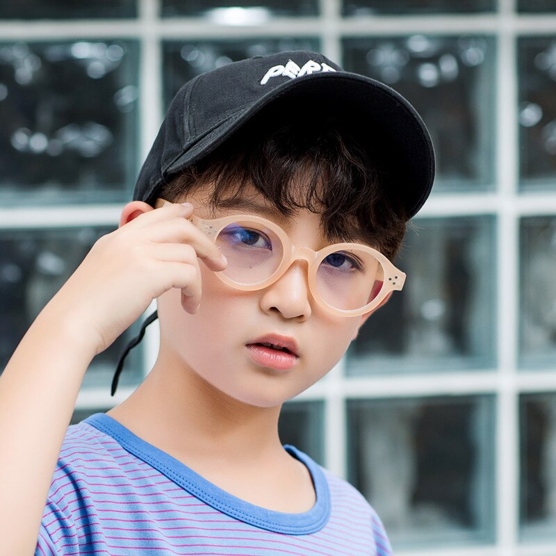 Anti Blue Light Glasses Kids Glasses Frame Myopia Eyeglasses Baby Computer Glasses Girls Boy Clear Spectacle Frames Children