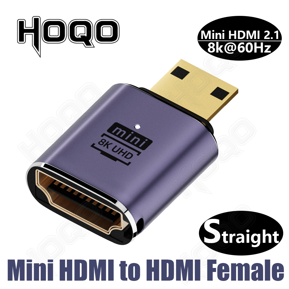 HDMI 90-Grad-Adapter, 8 K, 4 K, 270 Grad, HDMI-Adapter, Stecker auf Stecker/Buchse auf Buchse, nach unten rechts, linker Winkel, Keystone, klein, digital: Armee Grün