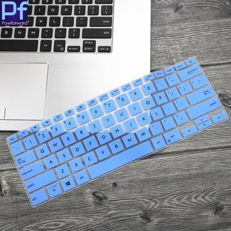 Pour ASUS VivoBook S14 S432FL S432FN S432FA S432F S431FA S431FL S431 S432 FL FA F FN 14 pouces protection de couverture de clavier aptop: blue