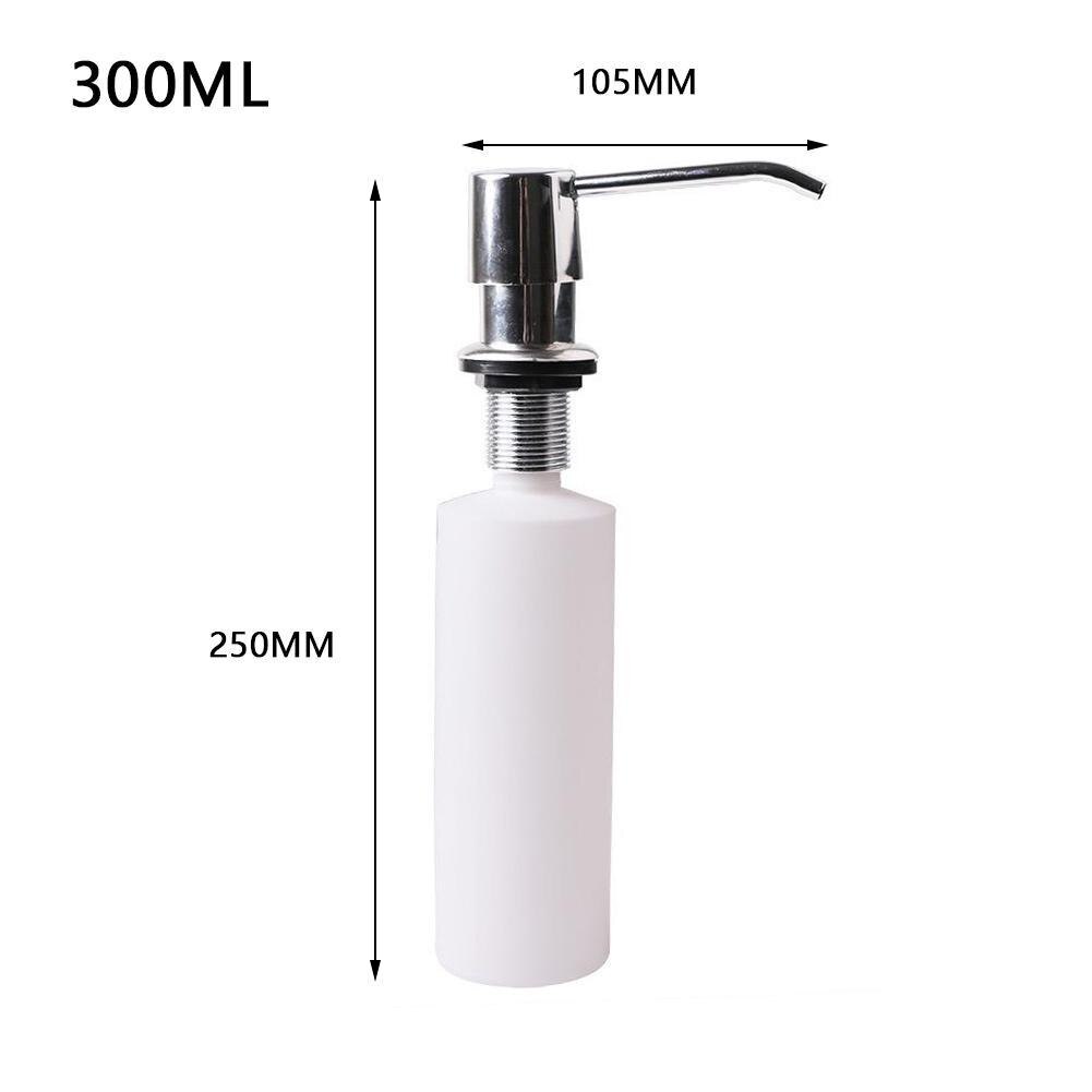 Sink Soap Dispenser Kitchen Sink Full Plastic Sink Dispenser Soap Bottle Soap Hand Abs And Plastic Durable Safe