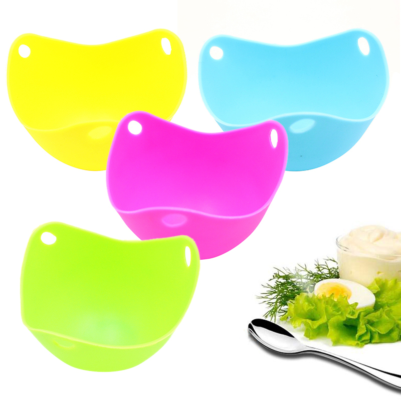 1pcs Food Grade Silicone Egg Boiler Steamed Egg Bowl Food Silicone Egg Boiler Cooking Tools Multifunctional Steamed Egg Pot