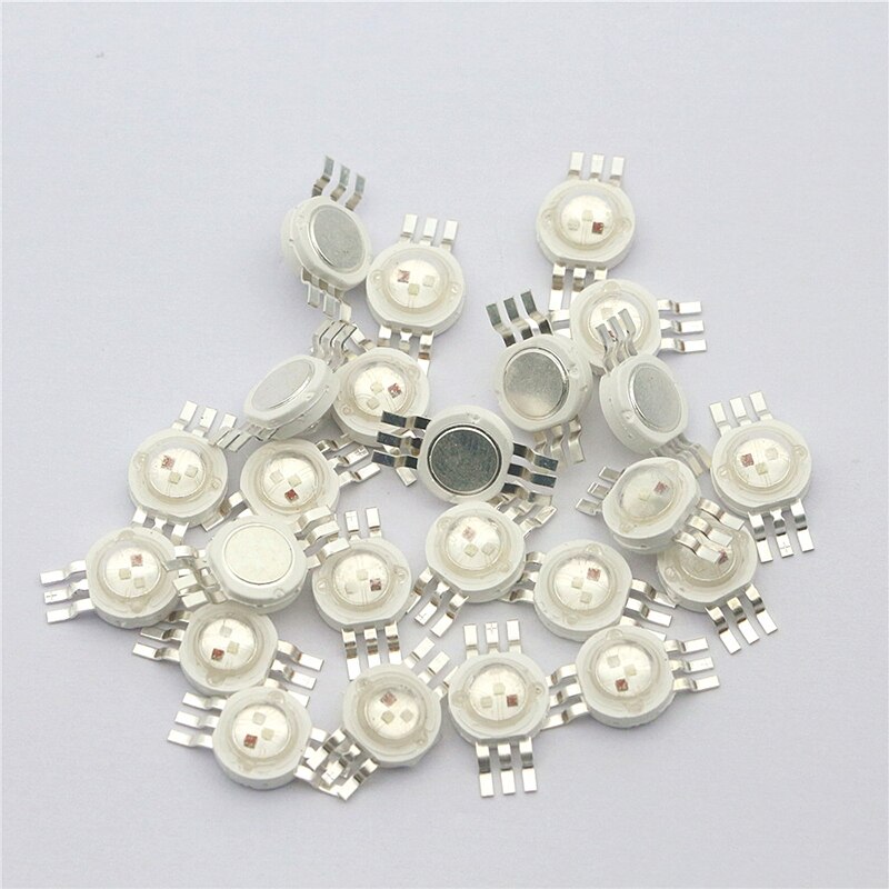 6pin 9W10 Pcs Rgb 9W Led Lamp Emitter Diodes Voor Podium Verlichting High Power Led 45mil Epistar Led Chip