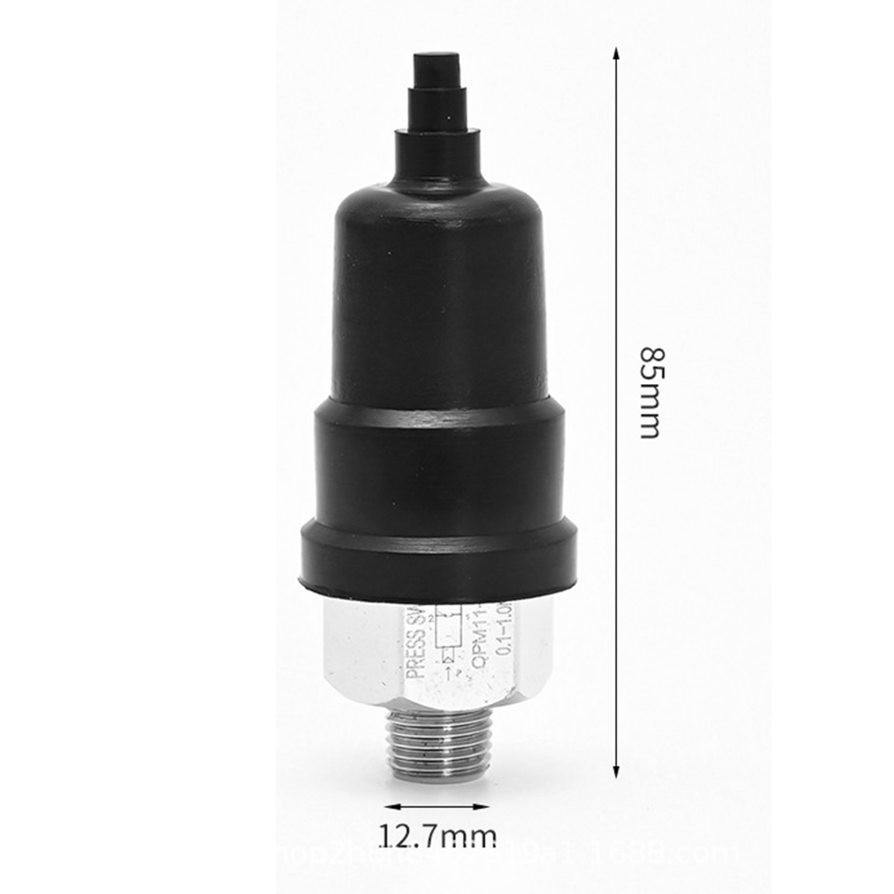 QPM11-NC/NO Air Pressure Switch 1/4 Inch Pneumatic Compressor Control Switch For Precise Control Over Your Pneumatic Systems: indigo