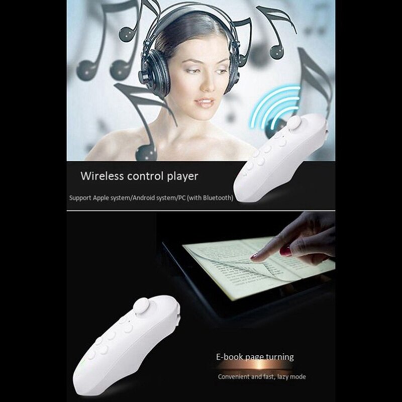 Wireless Bluetooth Remote Control Vr Controller for Android Ios Game 3D Virtual Reality Glasses Gamepad Joystick