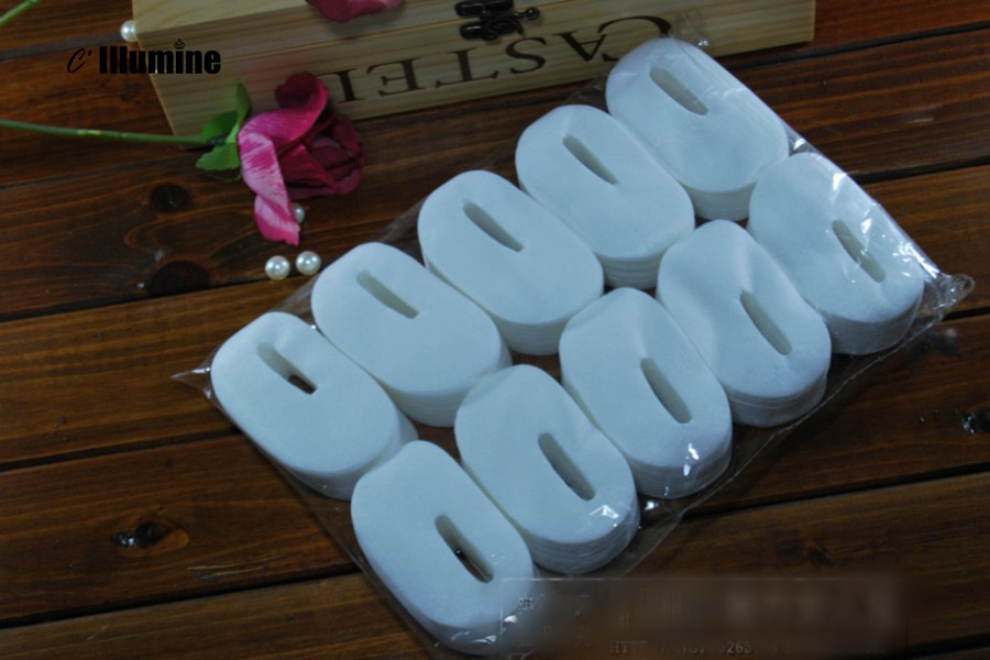 Pure Natural Cutton Eyes Mask Tissue Wipes Materials 1000 Pieces Facial Make Up Tool Beauty Salon