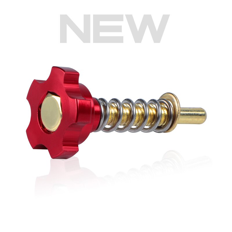 Tornillo de regulación de ralentí para carburador de motocicleta CNC, tornillos ajustables PWK de aleación de aluminio de , duradero para Motor ATV UTV: 1 Pc