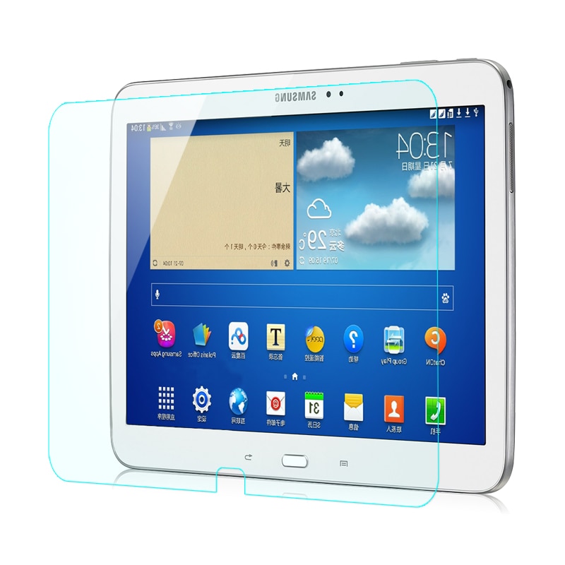 Tempered Glass membrane For Samsung Galaxy Tab 3 10.1" P5200 P5210 Steel film Tablet Screen Protection Toughened Tab3 p5220 Case
